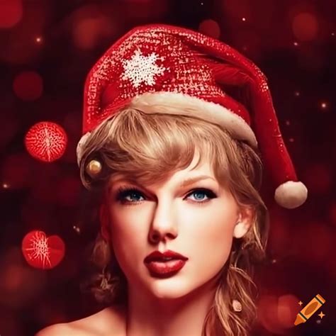 Taylor swift merry christmas on Craiyon