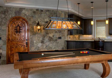 49 Cool Pool Table Lights to Illuminate Your Game Room | Luxury Home ...