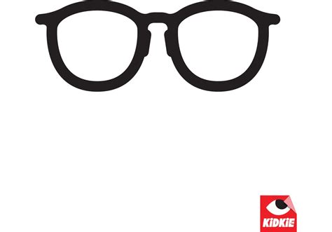 Clean Specs Glasses Vector | Free Vector Art at Vecteezy!