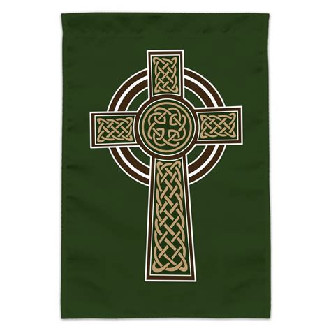 Celtic Christian Cross Irish Ireland Garden Yard Flag - Walmart.com ...