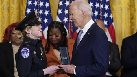 Biden marks the Jan. 6 Capitol attack by awarding Presidential Citizens Medals : NPR