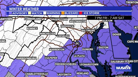 Potential snow this weekend in the DMV | wusa9.com