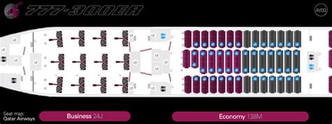 Seat Map Qatar Airways Boeing B777 300er Qsuite Seatmaestro | Porn Sex Picture