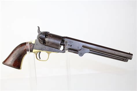 Civil War Antique Colt Navy 1851 Percussion Revolver CSA Marked .36 001 | Ancestry Guns