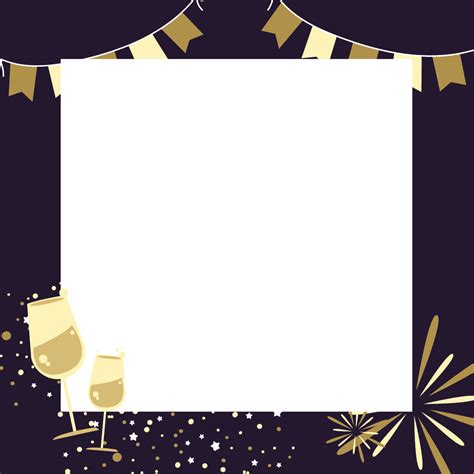 New Year's Eve Border Vector in PSD, Illustrator, JPEG, PNG, SVG, EPS ...