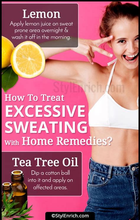 Home Remedies For Excessive Sweating That You Must Try!