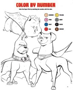 DC League of Super Pets Coloring Pages - Desert Chica