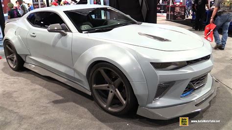 2016 Chevrolet Camaro SS Customized by Alfa Six Designs - Walkaround - SEMA 2016 - YouTube