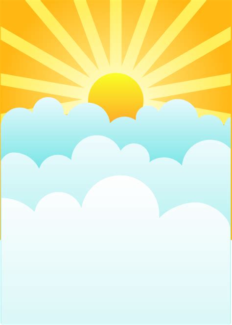 Free Sun And Clouds Clipart, Download Free Sun And Clouds Clipart png ...