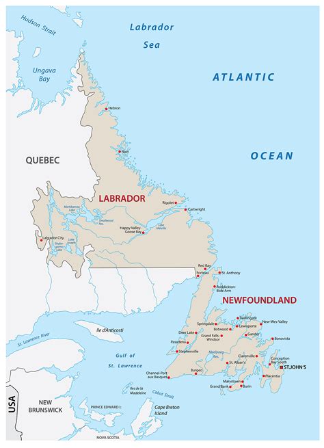 Newfoundland and Labrador Maps & Facts - World Atlas