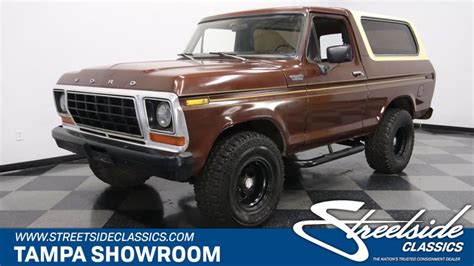 1978 Ford Bronco | Classic Cars for Sale - Streetside Classics