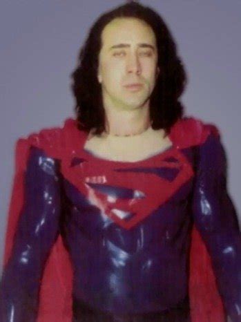 FLOOD - WATCH (AND CRY): Nic Cage Tries on His Superman Costume in ...