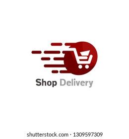 Fast Delivery Logo Template Stock Vector (Royalty Free) 1309597309 ...