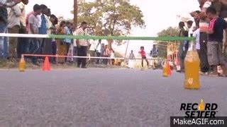 Roller Skate Limbo Dance World Record! | RecordSetter.com on Make a GIF