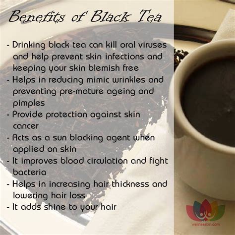 Skin Care Chronicle: Benefits of Black Tea