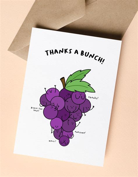 Thank You Card for Friend Appreciation Card for Friend Thank - Etsy