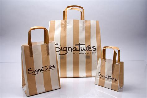 Custom Plastic Shopping Bags With Your Logo or Design