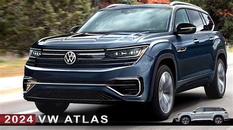 New 2024 VW Atlas - FIRST LOOK in Official Teaser & our Renderings ...