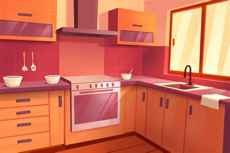 ArtStation - Cartoon Kitchen! =]