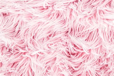 Pink fluffy fur background | High-Quality Abstract Stock Photos ~ Creative Market