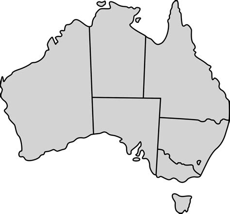 File:Australia map, States-simple.svg - ClipArt Best - ClipArt Best