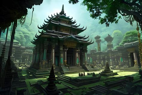 Jungle Temple by Raflzx on DeviantArt