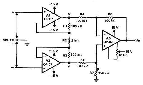 Simple differential amplifier circuit - Amplifier_Circuit - Circuit ...