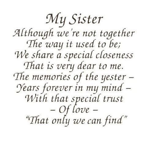 Image result for happy mother day to my sister poem | Little sister quotes, Sister poems, Sister ...