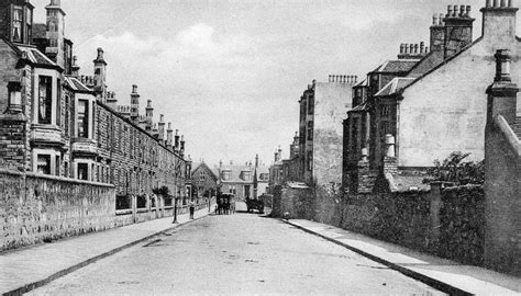 Tour Scotland: Old Photograph Sidney Street Saltcoats Scotland