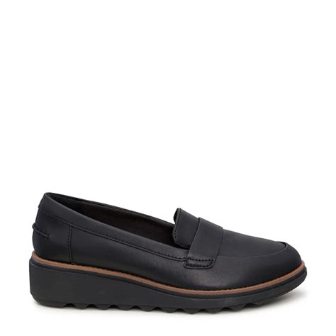 Clarks Women's Sharon Gracie Wide Width Wedge Loafer | DSW Canada