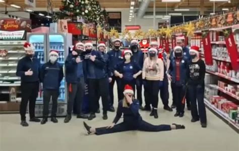 Tesco staff in Falkirk re-enact Wham! Last Christmas and it's all for a good cause - Daily Record