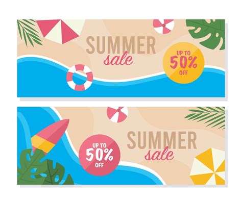 Summer Sale Banners | FreeVectors