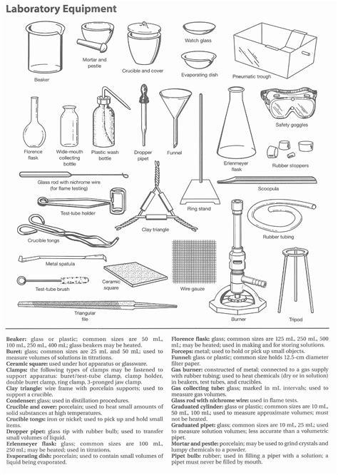 Lab Equipment Worksheet Answer Key New Lab Equipment Activity – Chessmuseum Template Library ...