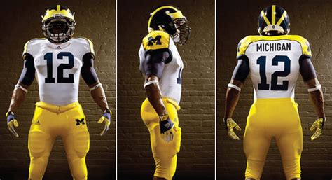 Michigan unveils alternate football uniform for Alabama game, says it'll wear standard look rest ...