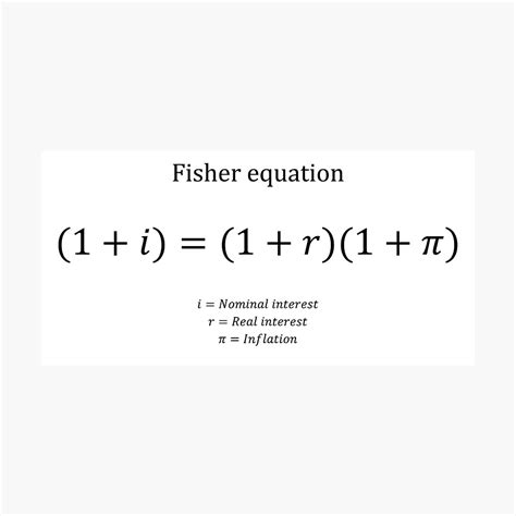 "Fisher equation with description" Photographic Print by moneyneedly ...