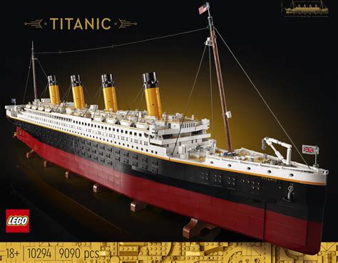 LEGO's new Titanic set is massive, has 9090 pieces and costs $630