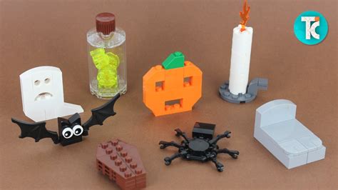 LEGO Halloween Decorations (Tutorial) - YouTube