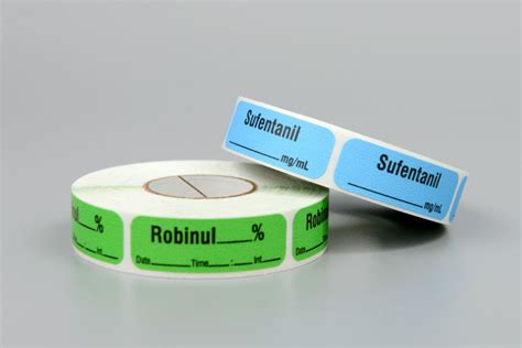 Syringe Sticker - Syringe Medication Labels