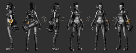 Hunter Game 3D Character :: Behance