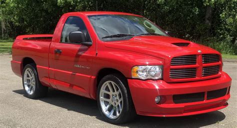 Viper-Powered, 500 HP Dodge Ram SRT-10 With Just 4k Miles Up For Grabs | Carscoops