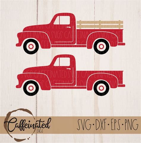 Vintage Truck SVG, Farm Truck Svg, Pickup Truck Svg, Vintage Pickup ...