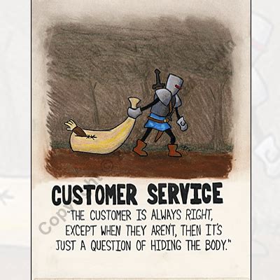 Demotivational Poster – “Customer Service” – Todd Tevlin – Children's ...