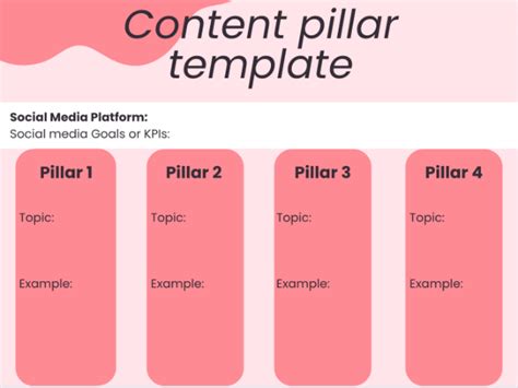 Social Media Content Pillars Template - prntbl.concejomunicipaldechinu.gov.co