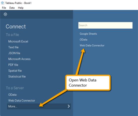 Tableau Connector - Fusion Registry Wiki