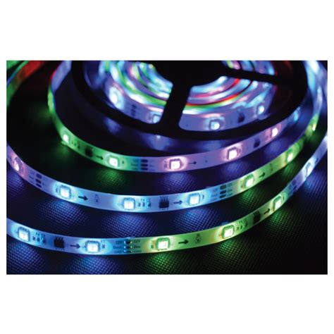 LR Technology LED Tape Light Kit 5M, Colourflow at Gear4music