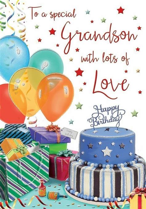 Happy Birthday Wishes for Grandson