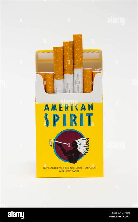 A pack of American Spirit cigarettes Stock Photo - Alamy