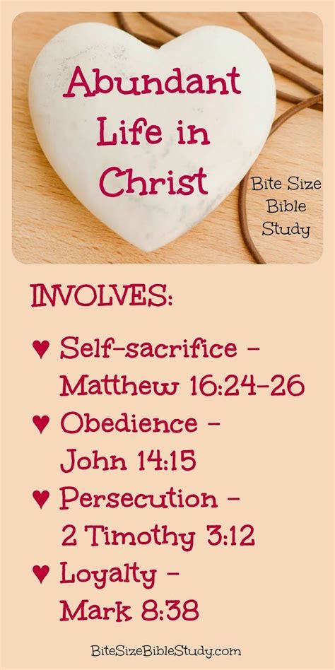 Embracing the Difficult Aspects of the Christian Life | Bible love, Abundant life, Bible study