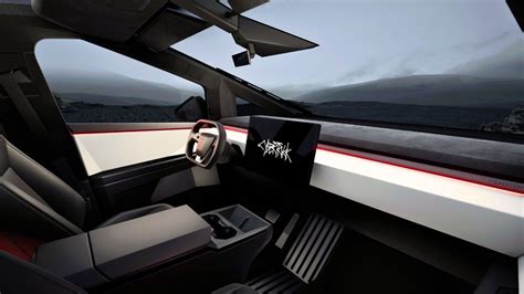 Leaked Tesla Cybertruck Interior Video Shows a 2nd 8-Inch Rear Screen Similar To the Refreshed ...