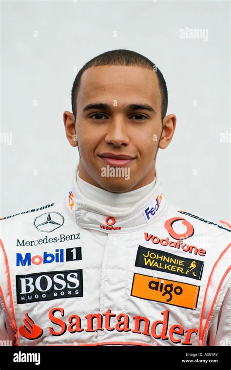 Formula 1 driver Lewis Hamilton during the McLaren Mercedes Team ...